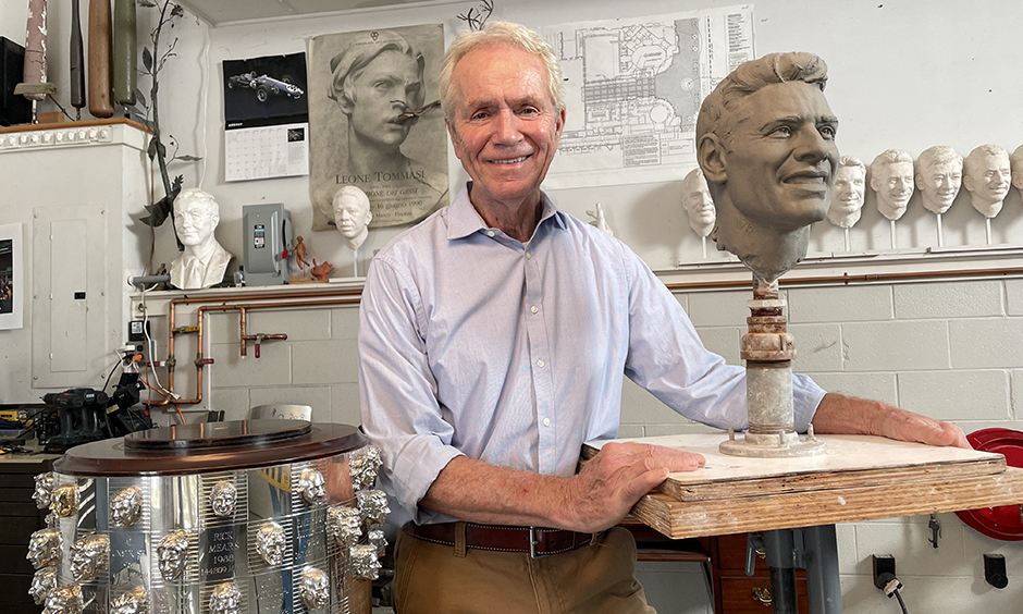 Sculptor, Engraver Put Talented Touch on Borg-Warner Trophy