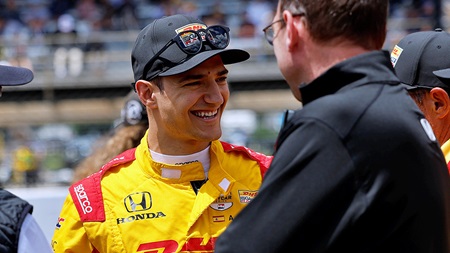 thumbnail for Alex Palou Eyes 2nd Indy 500 Pole after Leading 1st Day of Qualifying