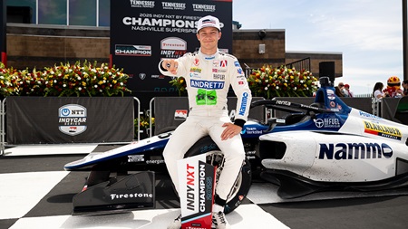 thumbnail for No. 1: Dennis Hauger Blazes Title Trail in Superb Rookie Season