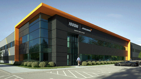 thumbnail for Arrow McLaren Continues To Progress on New Facility in Indy
