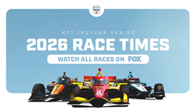 Thumbnail for FOX Sports, INDYCAR Unveil 2026 Race Broadcast Start Times