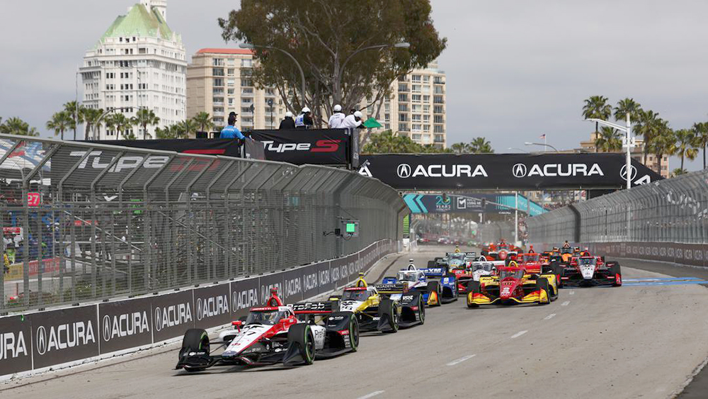Acura Grand Prix of Long Beach start