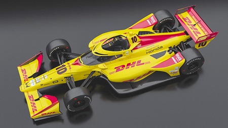thumbnail for Cover Pulled From Alex Palou’s DHL Livery for 2026 Season