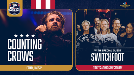 thumbnail for Counting Crows To Headline Miller Lite Carb Day Concert