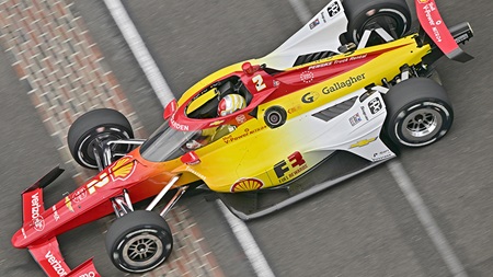 thumbnail for Josef Newgarden Carrying Good Vibes, Ample Speed Into May at IMS