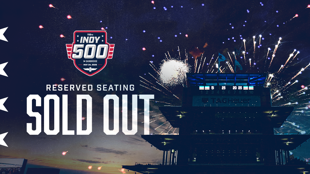 Indianapolis 500 presented by Gainbridge sellout