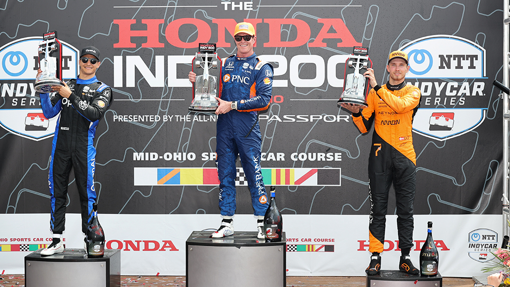 Alex Palou Scott Dixon Christian Lundgaard