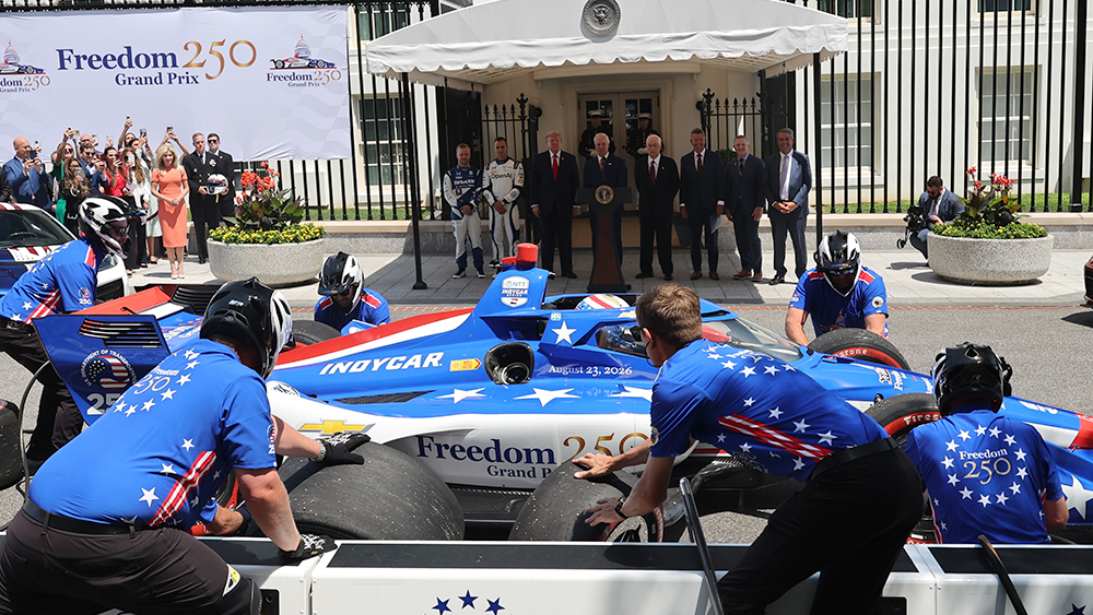 White House pit stop