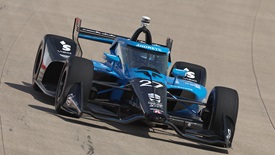 Thumbnail for Kyle Kirkwood Leads Crash-Shortened Practice at Nashville