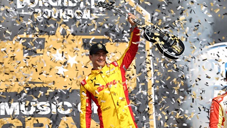 thumbnail for Alex Palou Drives Closer to Fourth Straight Title With Nashville Win