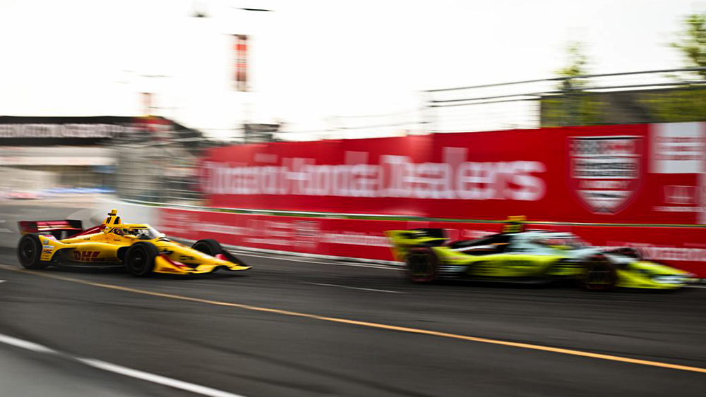 Alex Palou and Christian Rasmussen