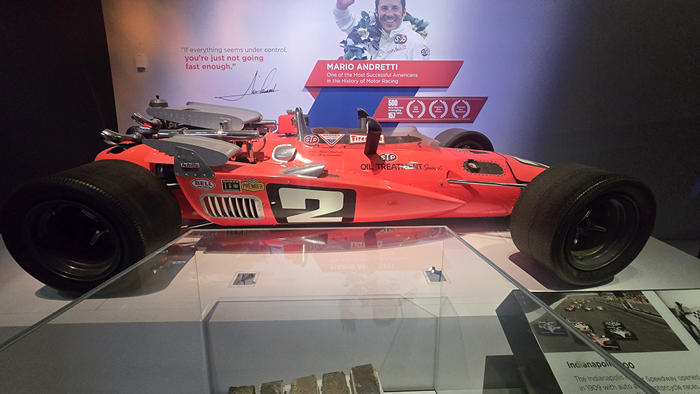 Mario Andretti 1969 Indianapolis 500 winner
