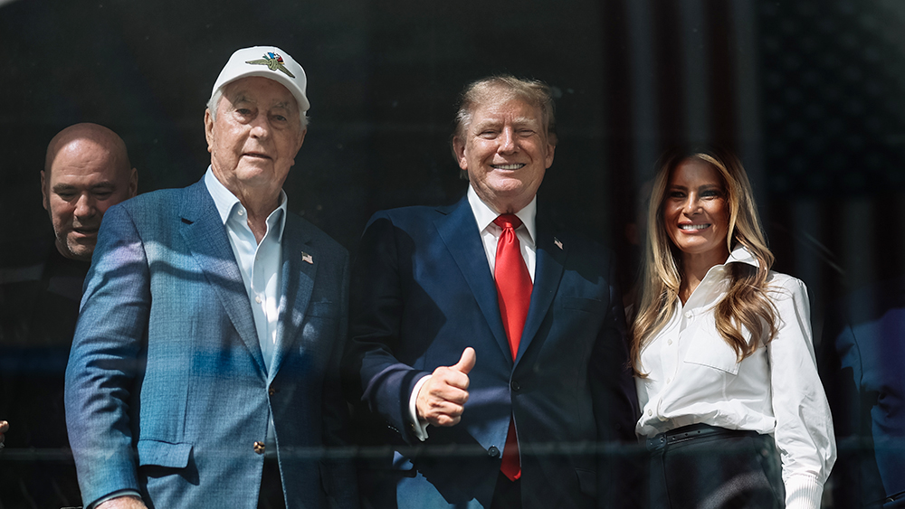 Roger Penske Donald Trump Melania Trump