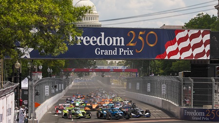 thumbnail for Freedom 250 Grand Prix Delivers Blockbuster Rating for FOX