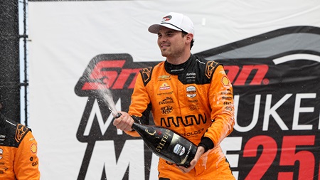 thumbnail for Pato O’Ward Drives to Milwaukee Win; Alex Palou Zeroes In on Another Title