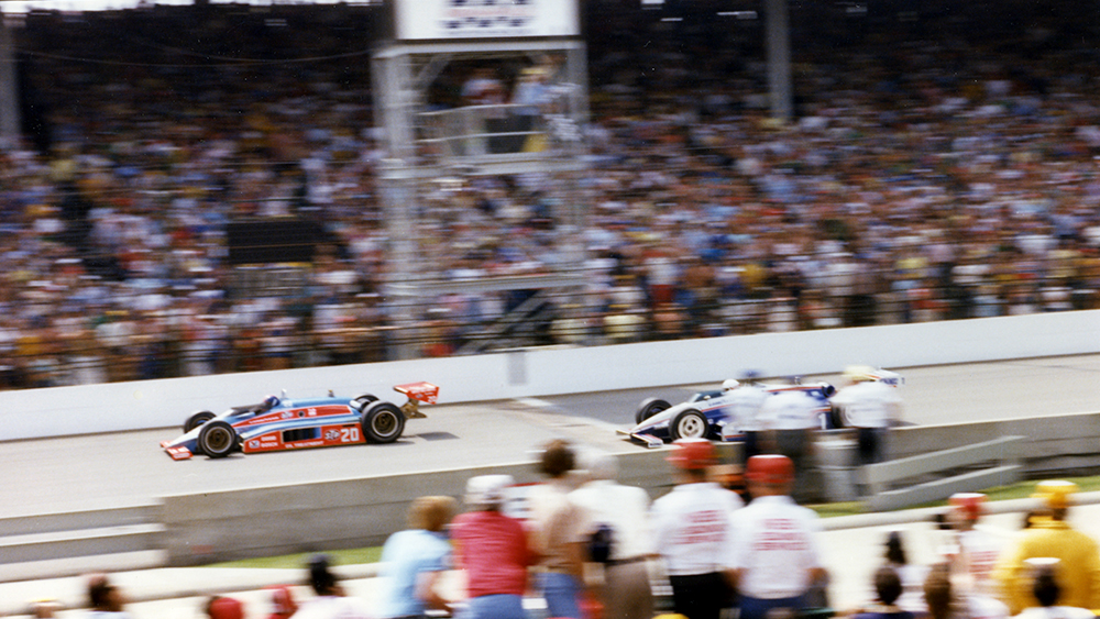 Gordon Johncock Rick Mears
