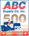 ABC Supply 500