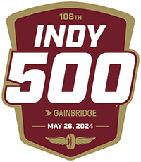 Logo for the 2024 Indianapolis 500