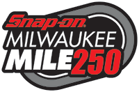 Logo for the 2026 Snap-on Milwaukee Mile 250