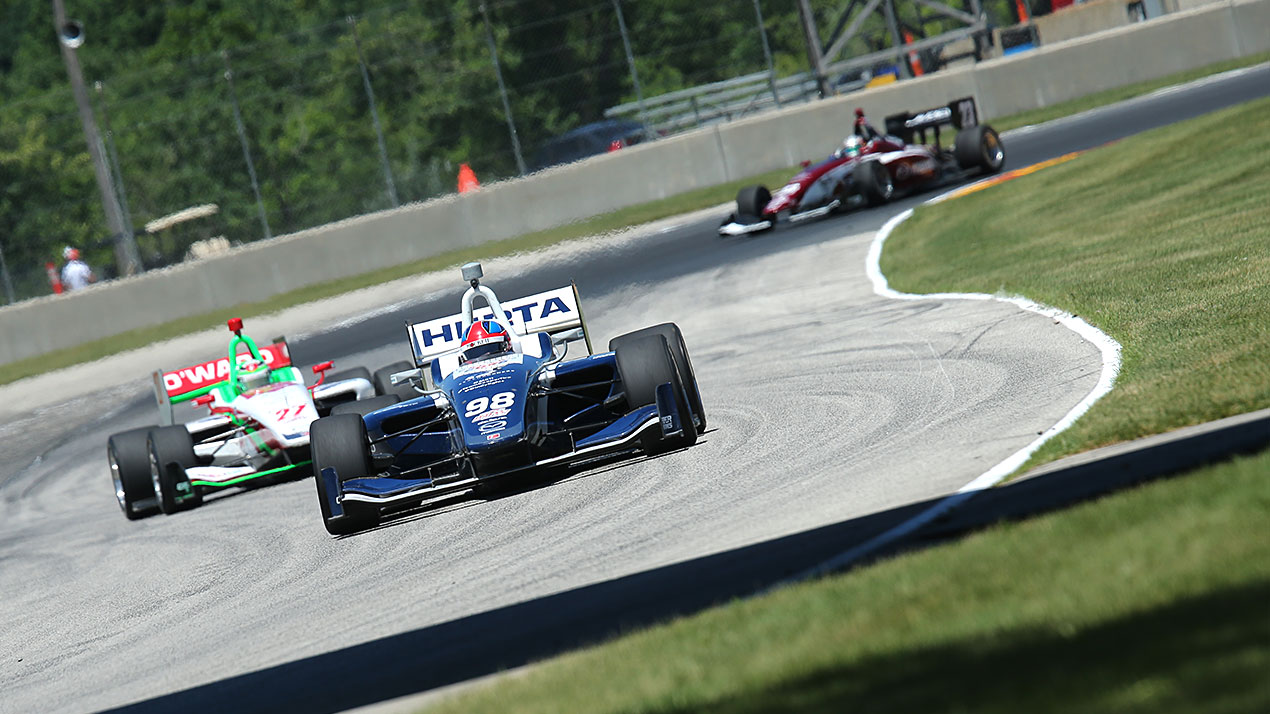 Mazda Indy Lights Grand Prix of Road America Race 2