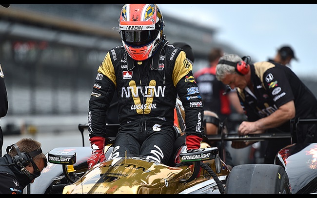 Driven: James Hinchcliffe returns to Indianapolis