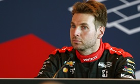 Thumbnail for Indy 500 news conference: Chaves, Castroneves and Power, second practice day