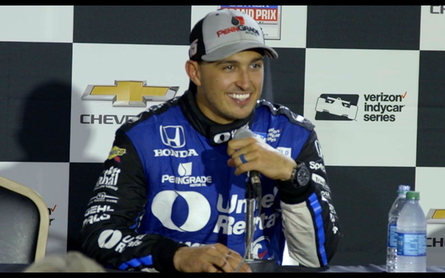 Chevrolet Detroit Grand Prix winner's news conference: Graham Rahal