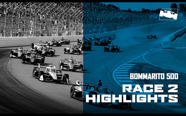 Highlights from Race 2 of the Bommarito 500