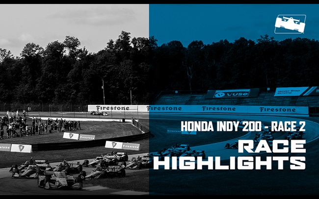 HIGHLIGHTS FROM RACE 2 OF THE HONDA INDY 200