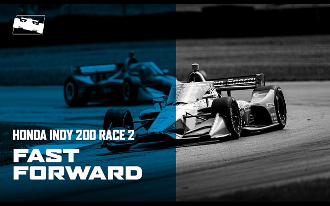Fast Forward: Race 2 of the Honda Indy 200 at Mid-Ohio