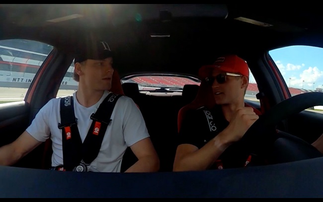 2022 Pace Car Laps: Marcus Ericsson and Colton Parayko