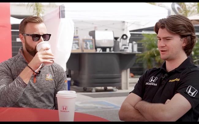 Java with James: James Hinchcliffe with Colton Herta