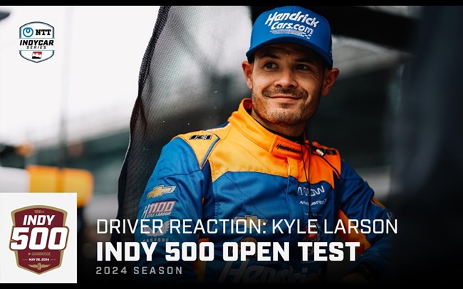 Driver Reaction: Kyle Larson