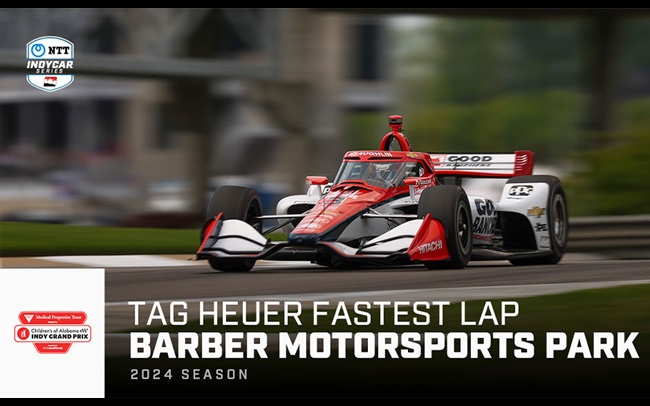 Tag Heuer Fastest Lap: McLaughlin at Barber