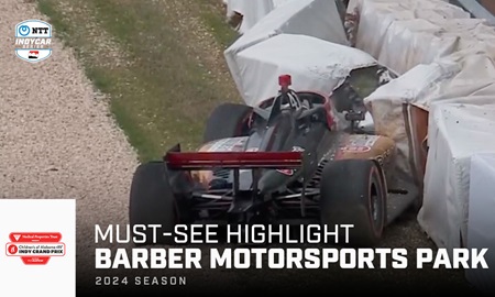 thumbnail for Must See Highlight: Sting Ray Robb Makes Vicious Contact At Turn 1