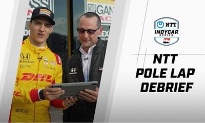NTT Pole Lap Debrief: Alex Palou at Sonsio Grand Prix