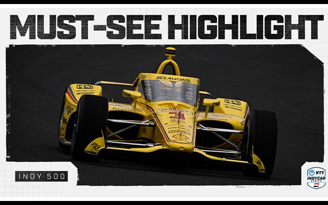 Must See Highlight: McLaughlin Top Of Indy 500 Practice Leaderboard