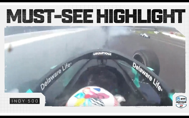Must See Highlight: Onboard View Ericsson 500 Practice Incident