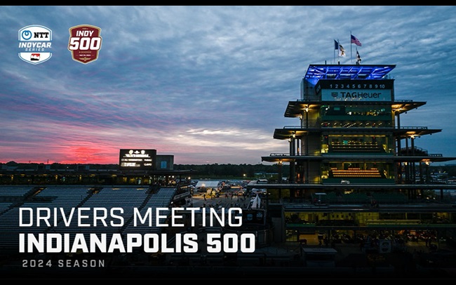 Indianapolis 500 Public Drivers Meeting