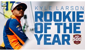 Thumbnail for Kyle Larson Named 2024 Indianapolis 500 Rookie of the Year