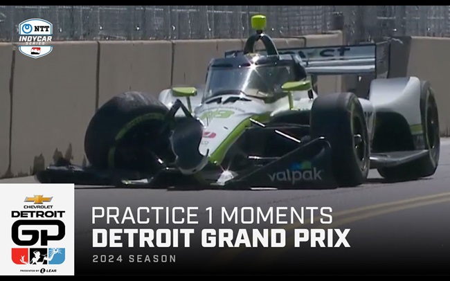Practice 1 Moments: Chevrolet Detroit Grand Prix