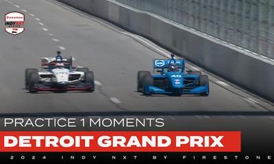 Practice 1 Moments: Detroit Grand Prix
