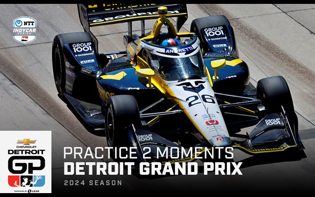 Practice 2 Moments: Chevrolet Detroit Grand Prix