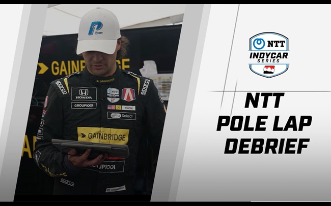 NTT Pole Lap Debrief: Colton Herta at Chevrolet Detroit Grand Prix