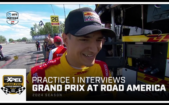 Practice 1 Interviews: XPEL Grand Prix at Road America