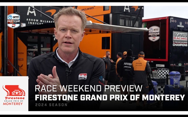 Race Weekend Preview: Firestone Grand Prix of Monterey