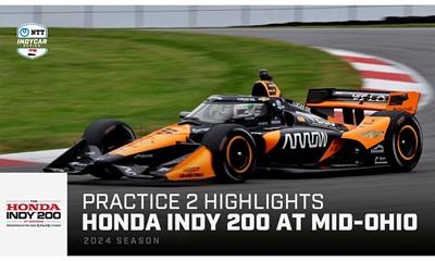 Practice 2 Highlights: Honda Indy 200 at Mid-Ohio