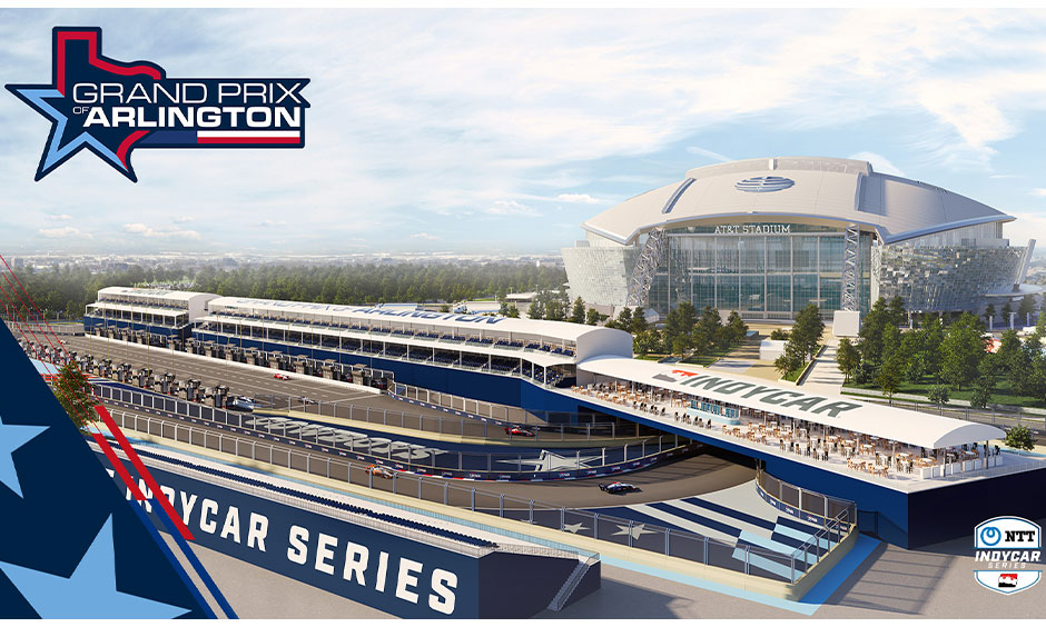 INDYCAR Unveils Track Layout for 2026 Arlington, Texas Street Course Race