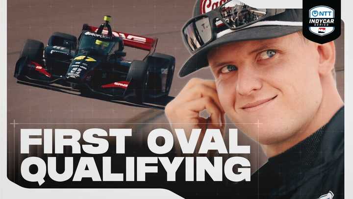 Mick Schumacher’s FIRST EVER Oval Qualifying