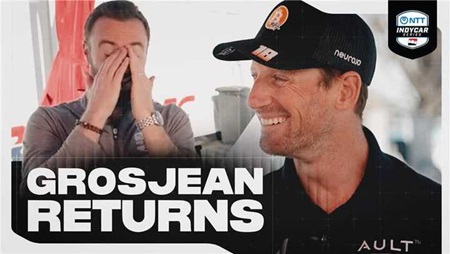 thumbnail for Romain Grosjean: Good to be Back in INDYCAR